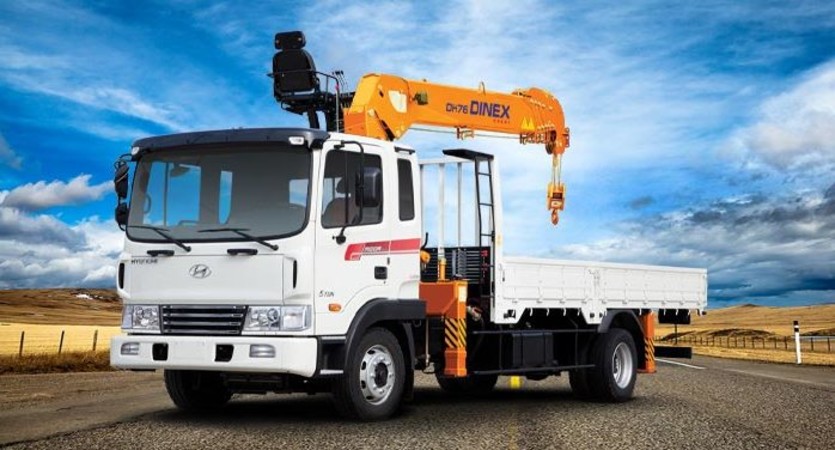 КМУ 163 стали «Официальным партнером Dinex Crane